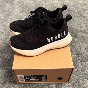 NOBULL Black and White Athletic Shoes